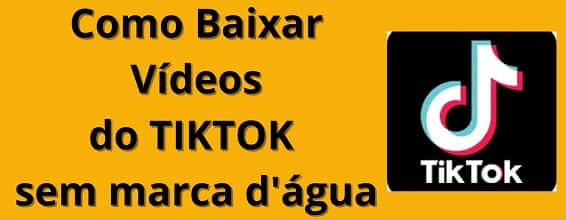 baixar vídeo tiktok no iphone